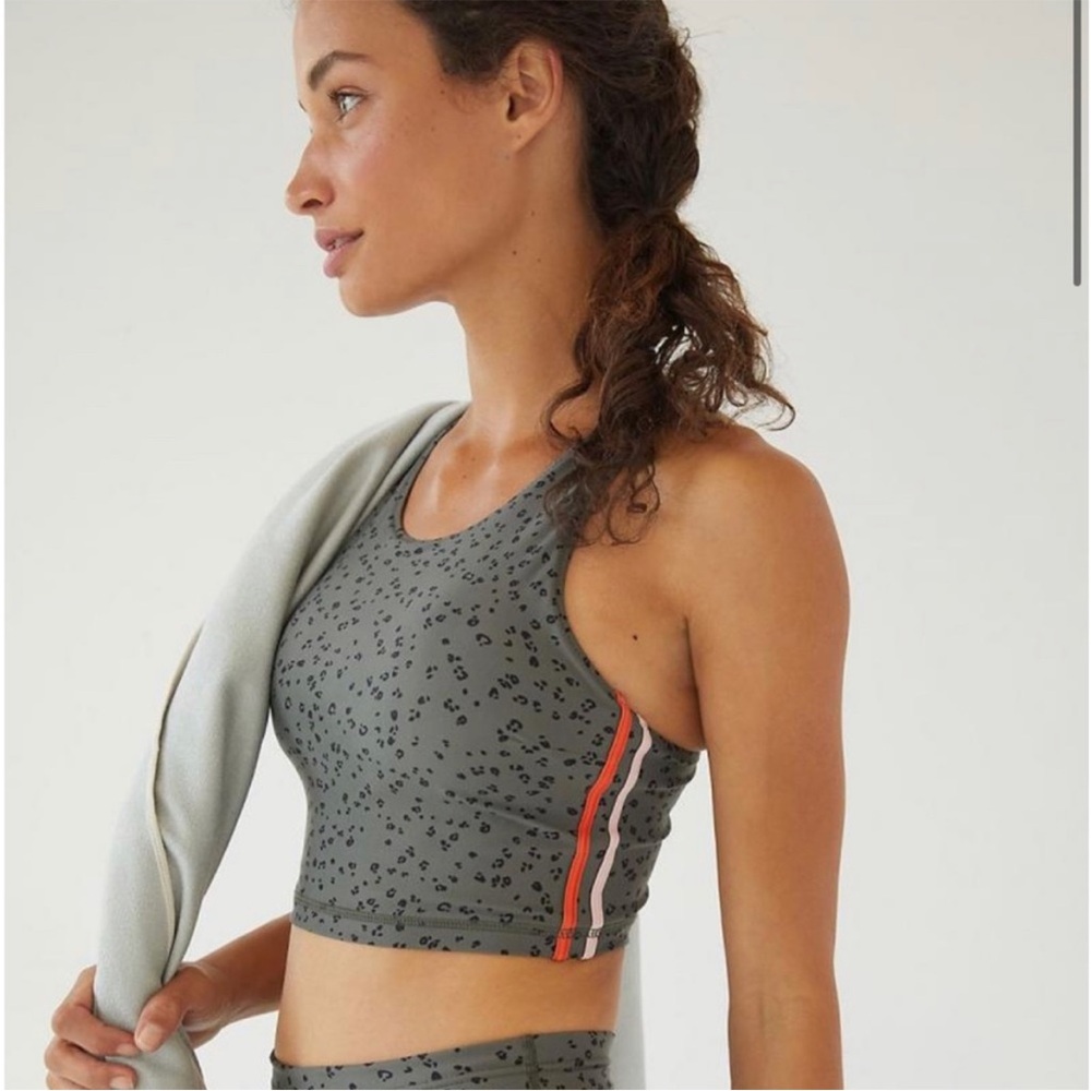 The Upside Activewear | The Upside Leopard Sports Bra Animal Print